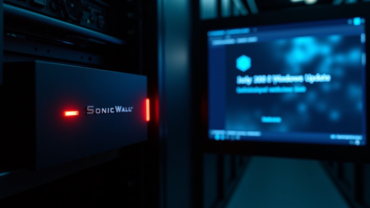 SonicWall SMA1000 zero-days exploited; record Microsoft Patch Tuesday demands immediate action.