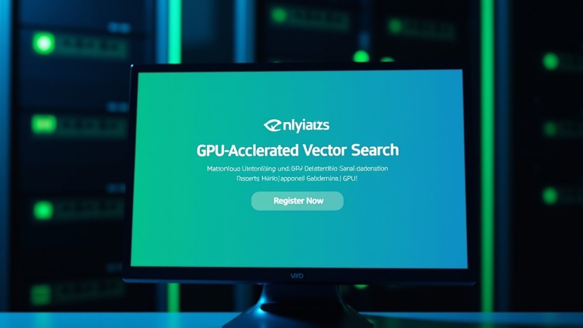 Elastic and NVIDIA webinar on GPU-accelerated AI search scalability.
