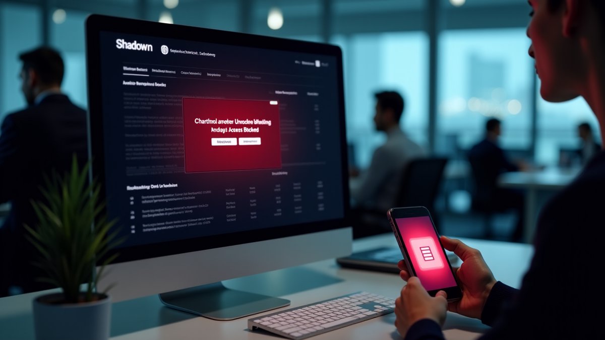 Shadow AI risk: Blocking tools drives employees to unauthorized apps.