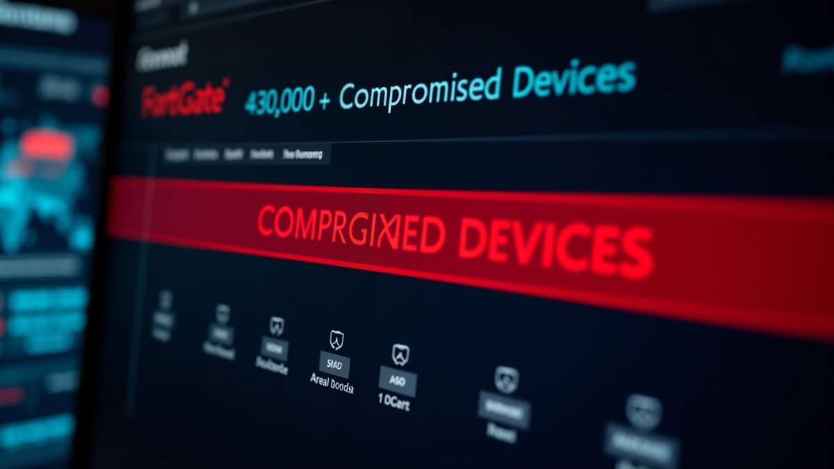 FortiGate firewall breach: 430,000+ devices compromised by ransomware-linked IAB