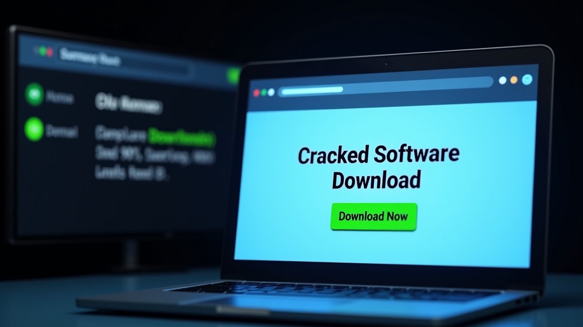 Malvertising campaign delivers Vidar stealer and XMRig miner via fake cracked software.