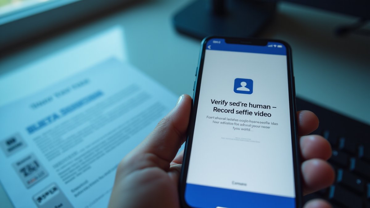 Google tests selfie video verification; privacy concerns over biometric data storage