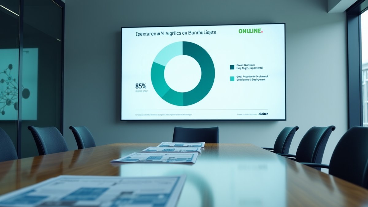 Deloitte research reveals only 15% of US organizations have scaled agentic AI adoption, leaving 85% in early stages.