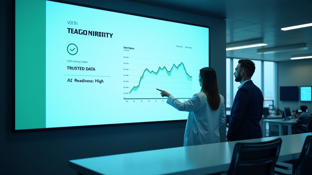 Healthcare leaders prioritize data integrity and governance over volume to securely scale AI adoption.