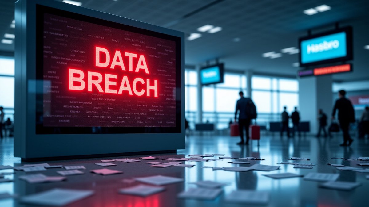 Hasbro and Manchester Airports Group disclose data breaches exposing employee and 8.7 million customer records.