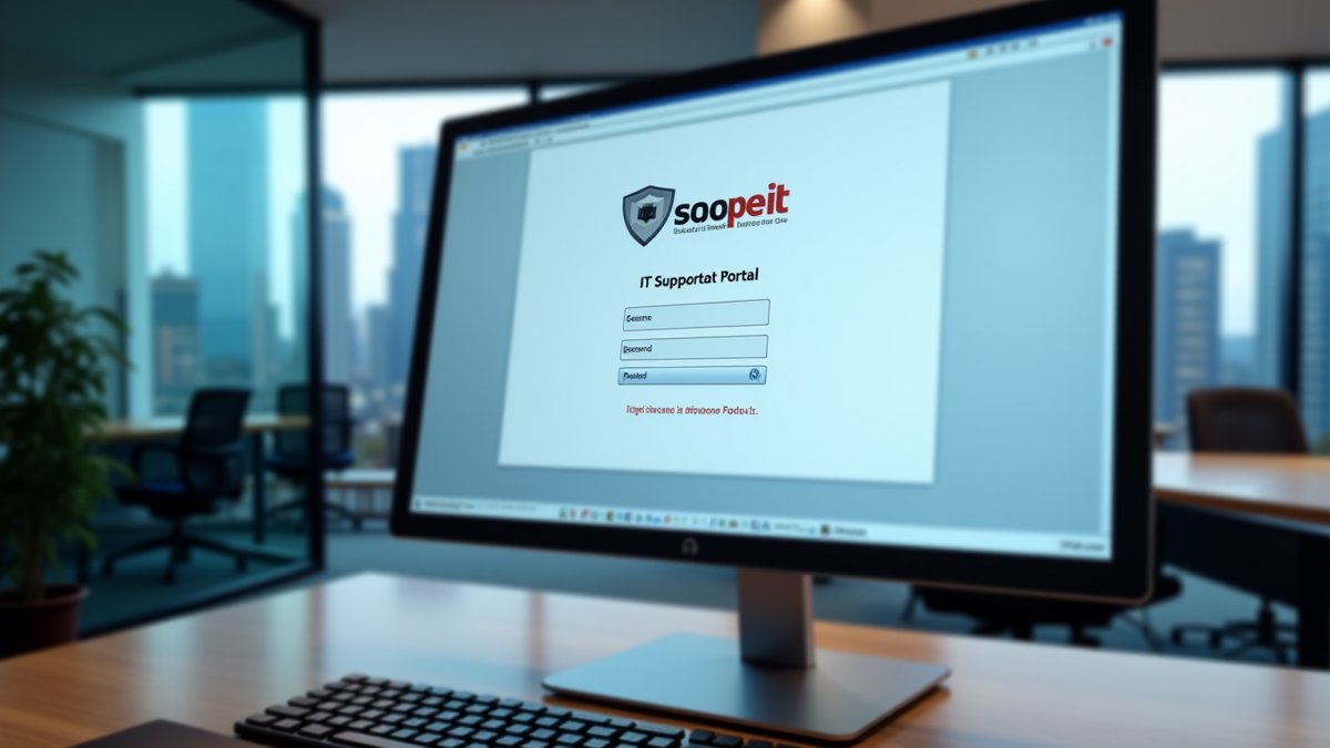 Credential phishing campaign impersonating IT support targets major financial firms.