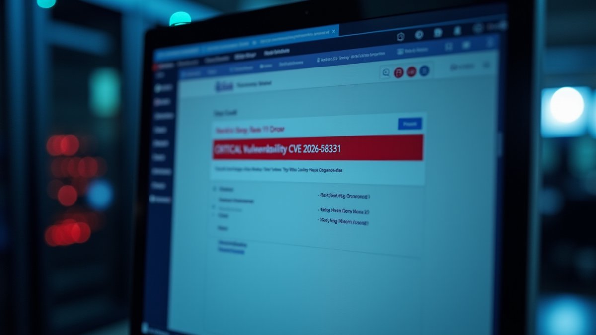 SAP Commerce Cloud admin console shows a critical CVE-2026-58231 alert, signaling active exploitation.