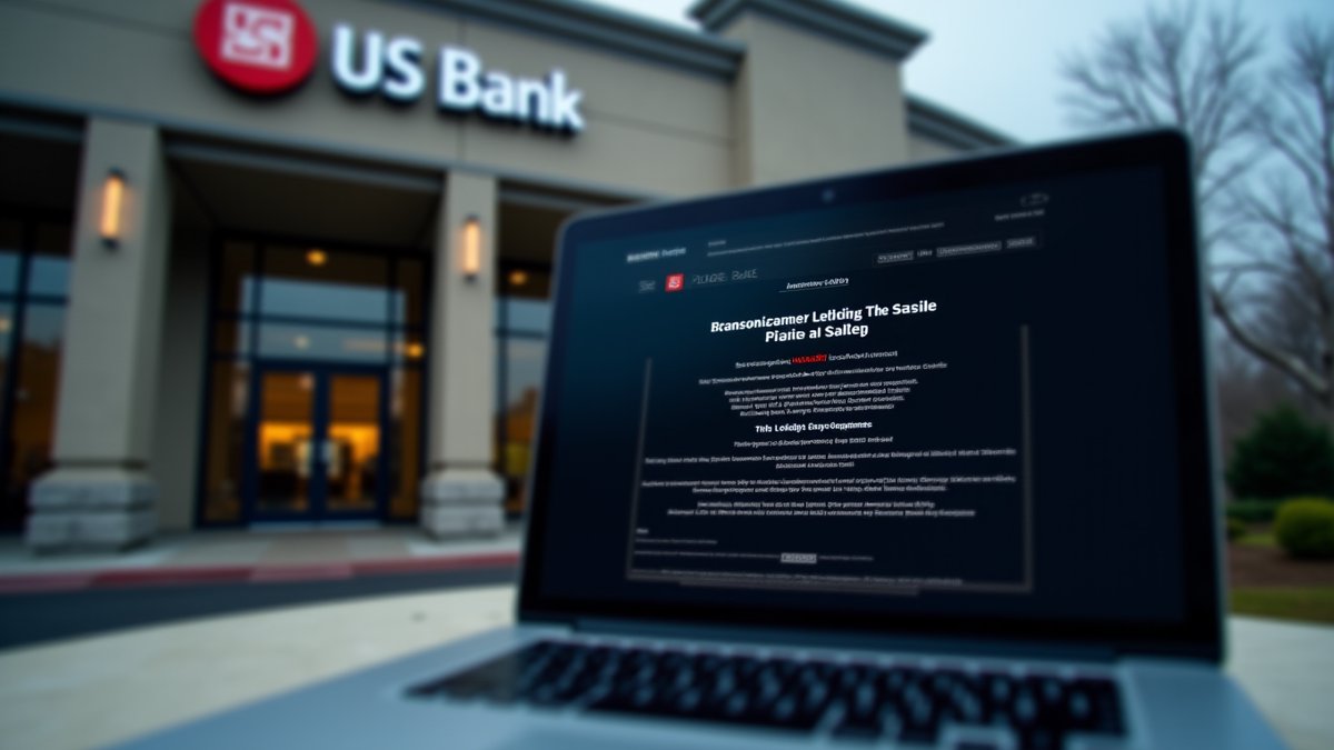 US Bank investigates potential data breach after LockBit ransomware group claims attack on financial systems.