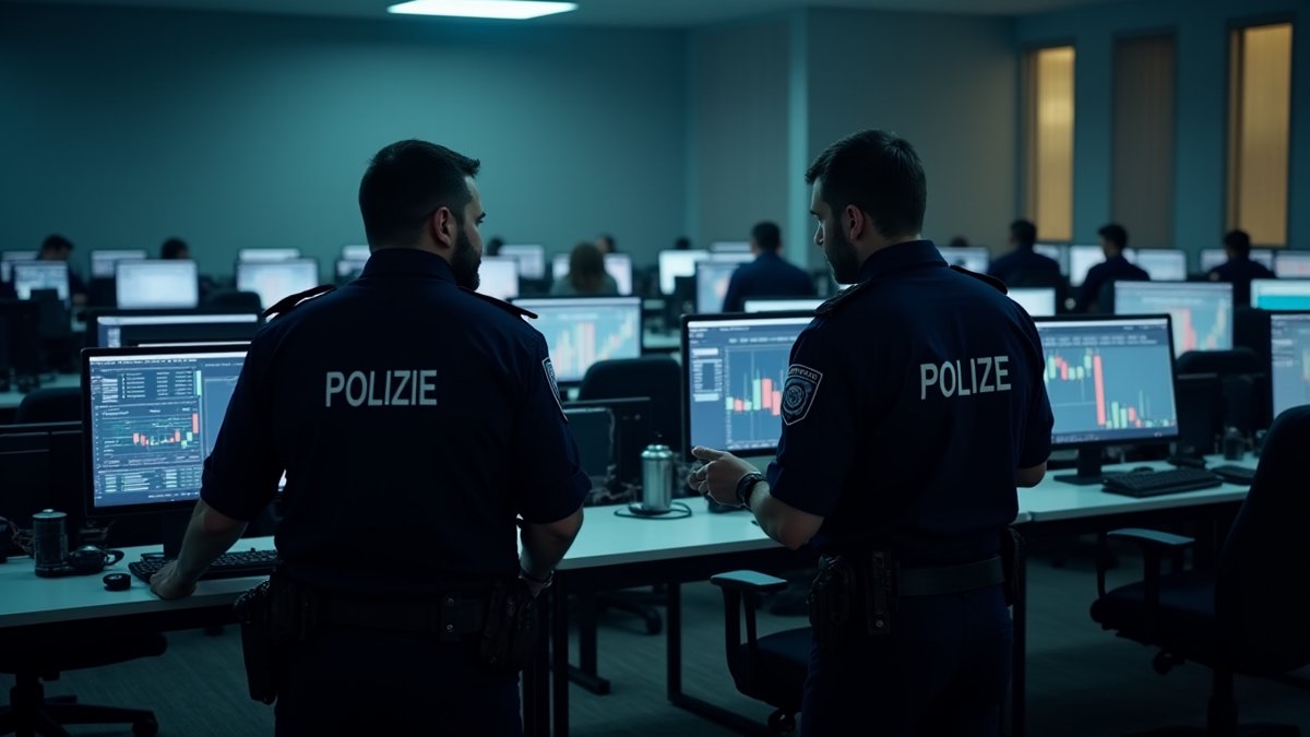 Ukrainian police raid fraudulent call center, dismantling 94 scam operations.