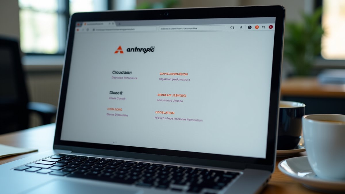 Anthropic status page shows major outage affecting Claude.ai, Claude Code, and Claude Cowork.