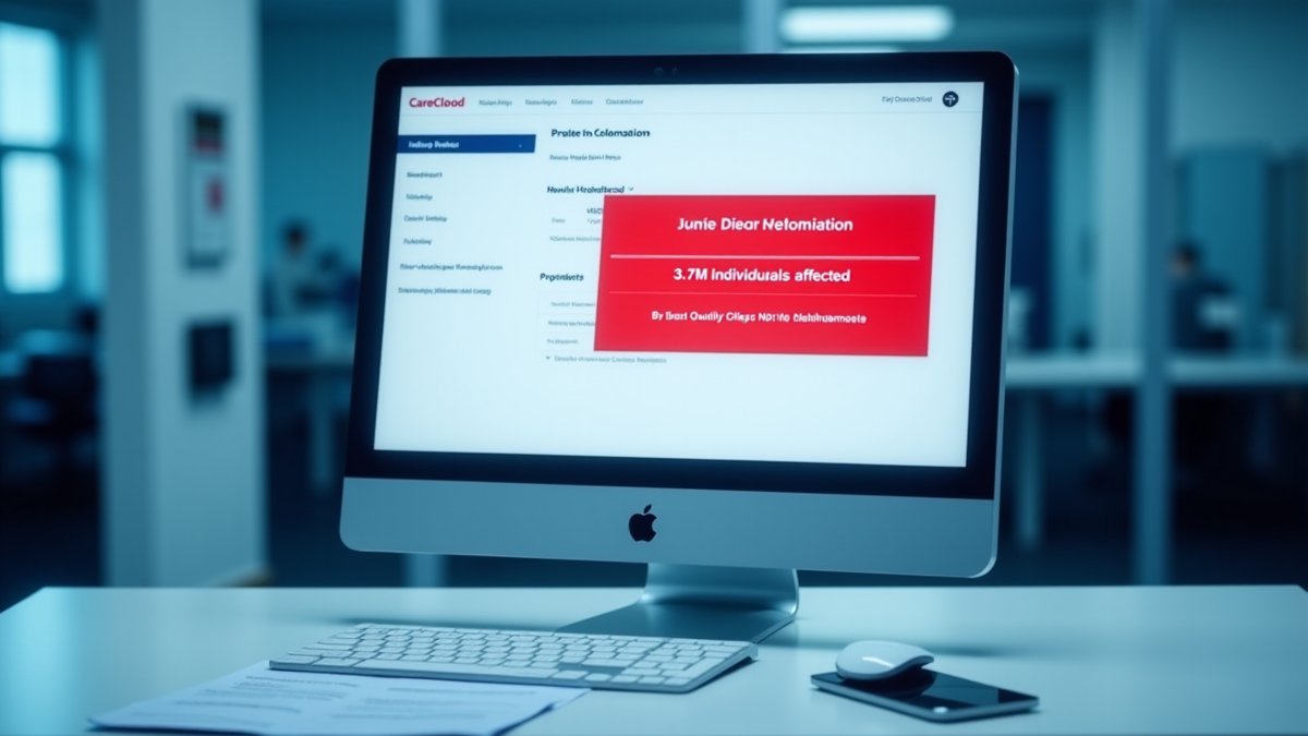 CareCloud healthcare data breach expands to 3.7 million affected individuals.