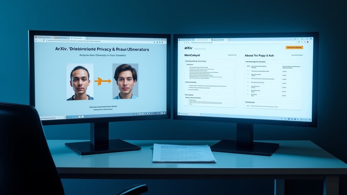 New arXiv research exposes false privacy assumptions in AI face generators and introduces MemCatalyst VLM auditing tools.
