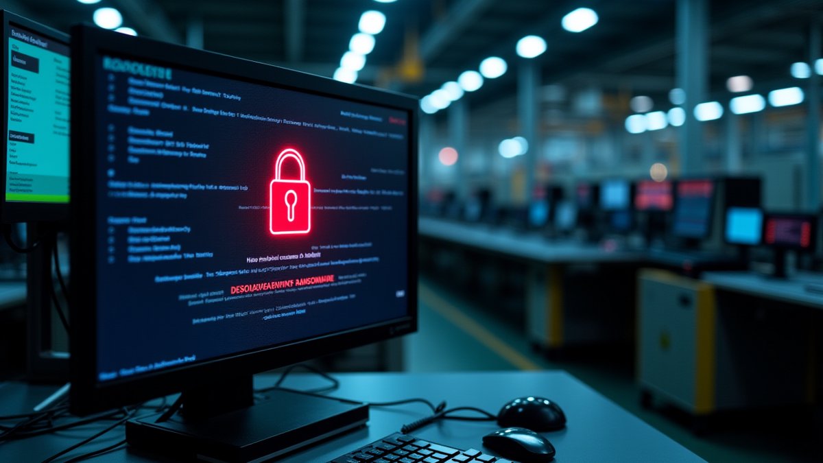 Mid-market manufacturers face 73% of ransomware attacks as DOUBLECUP malware evades detection.