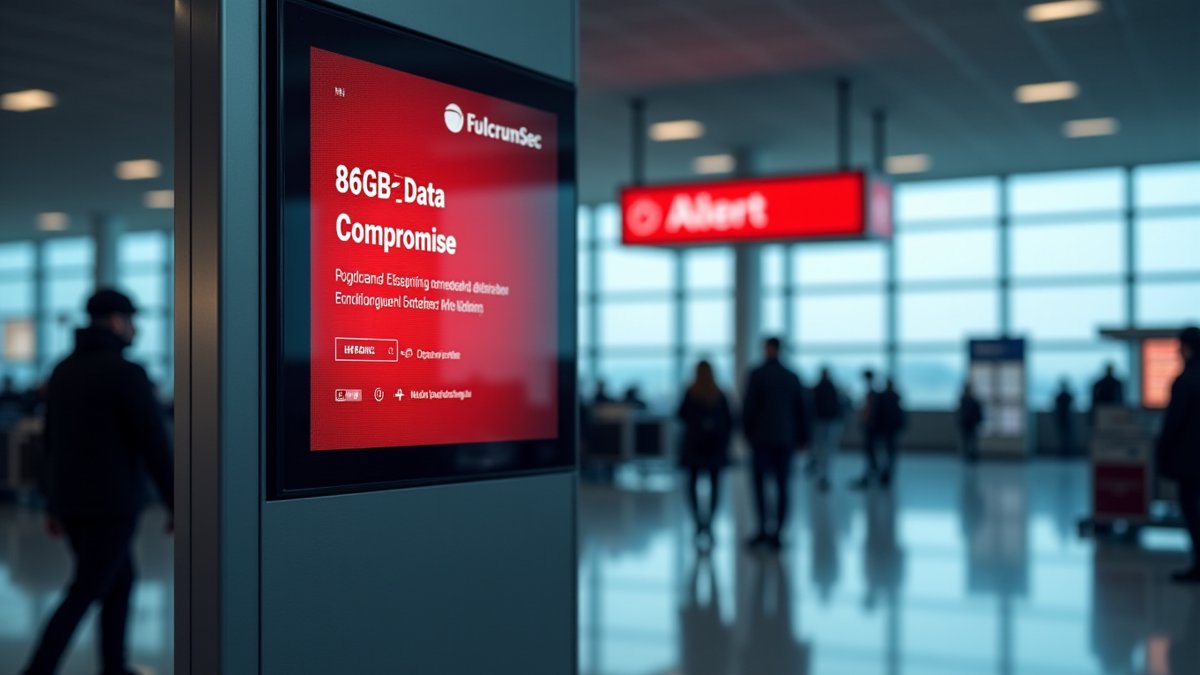 Manchester Airports Group breach exposes 86GB of customer data as FulcrumSec claims responsibility.