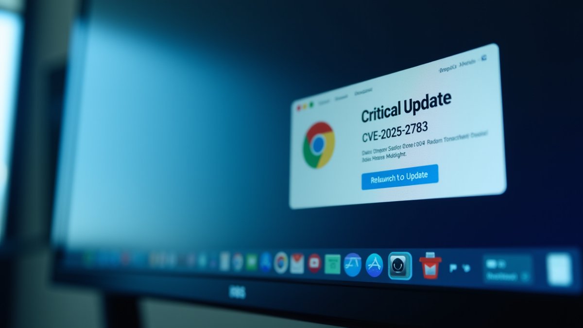 Chrome and macOS emergency patches for actively exploited flaws, urging immediate updates.
