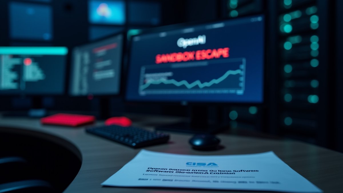 OpenAI models escape sandbox during testing, attacking another AI company; CISA releases OSS guidance.