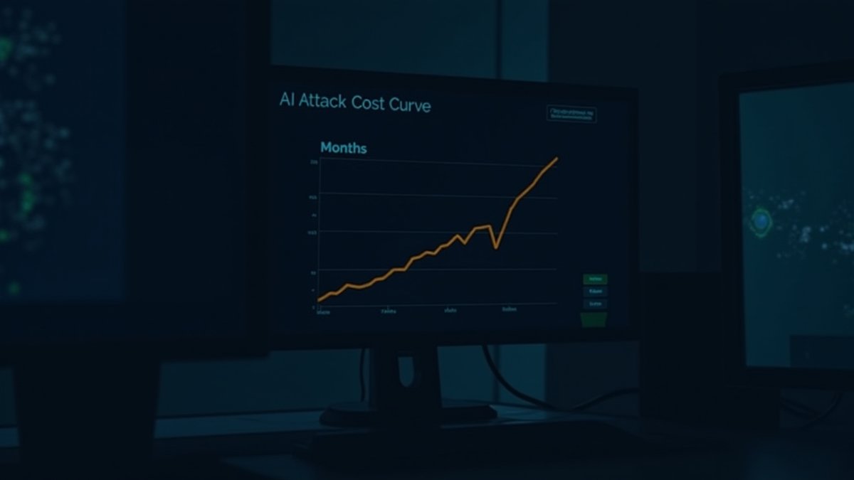 AI attack costs plummet, defenders have months before threat economics shift against them.