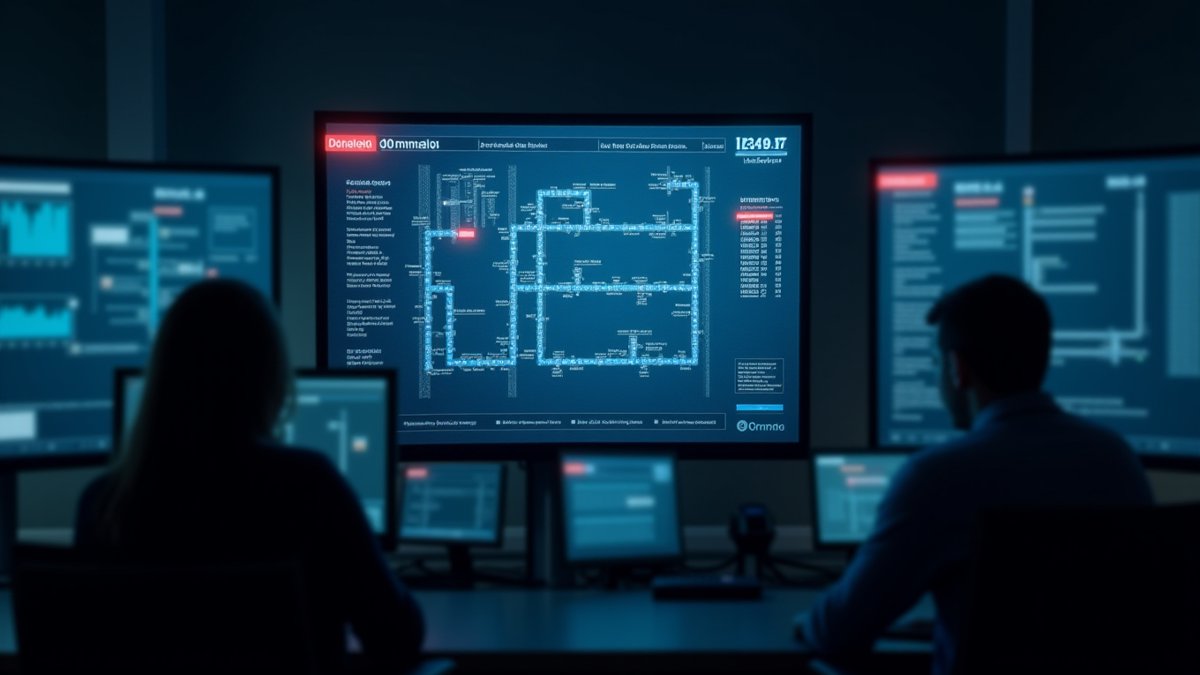 SCADA alarm screen in water plant highlights coordinated cyberattack on Minnesota utilities.