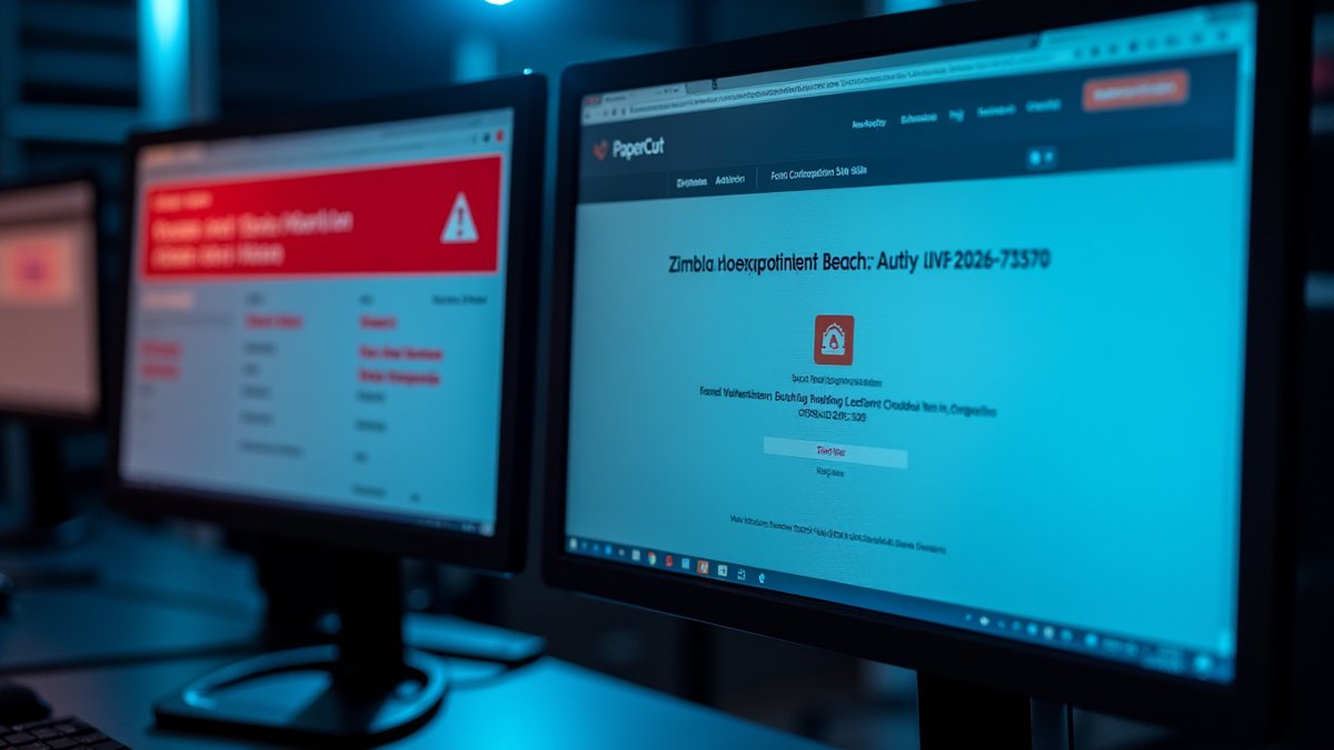 Active exploits hit PaperCut and Zimbra servers while TerminalFix tricks users with fake Cloudflare CAPTCHAs.