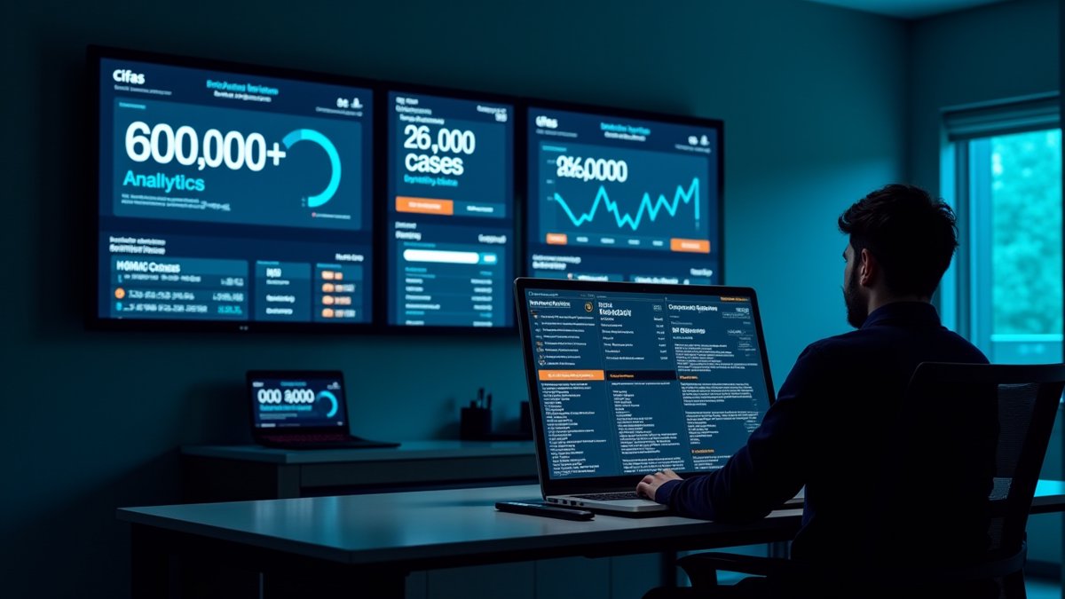 UK fraud hits record 220,000 cases in H1 2026 as Cifas warns of AI-enabled impersonation and insider threats.