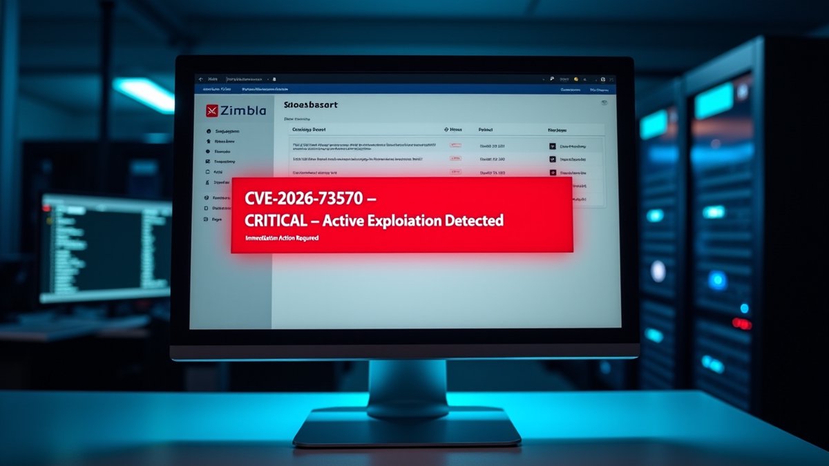 Critical Zimbra Collaboration Suite vulnerability CVE-2026-73570 under active exploitation demands immediate patching.