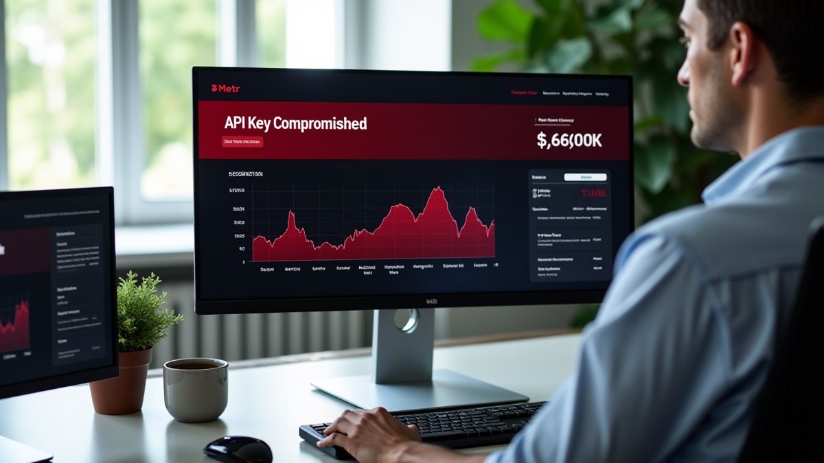Metr nonprofit loses $600K in AI credits after stolen API key is abused for three weeks.