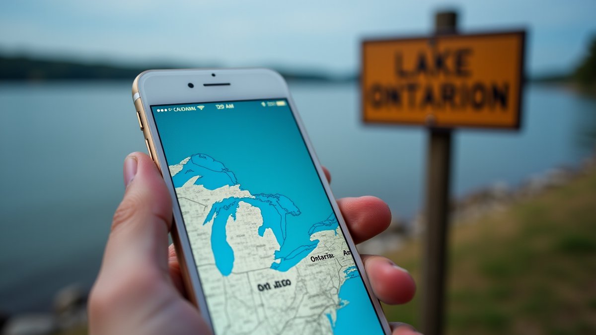 Apple Maps relabels Lake Ontario as Lake America for US users, prompting Canadian response.