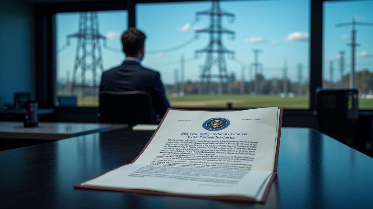 U.S. declares national emergency over bulk power supply cybersecurity risks from foreign-manufactured equipment.