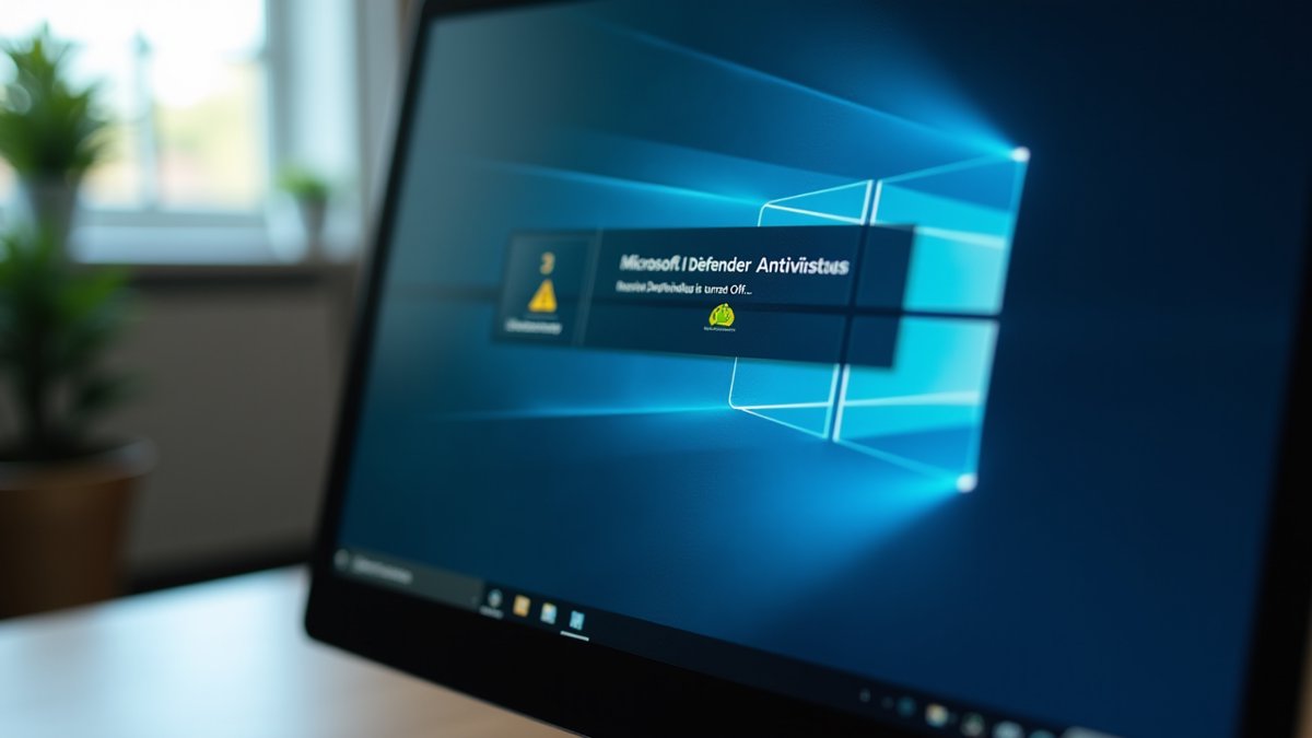 Windows Defender bug falsely alerts users antivirus is off while protection remains active.