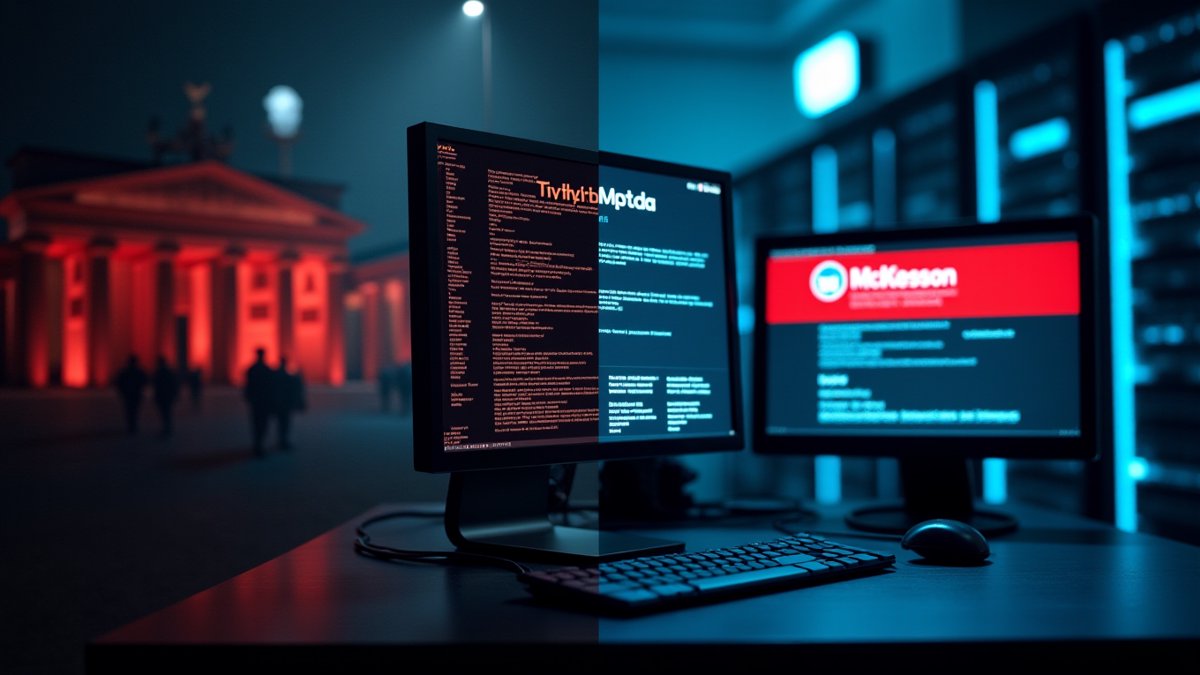 Berlin confirms data theft after Rhysida ransomware attack; ShinyHunters claims 284M patient records from McKesson.