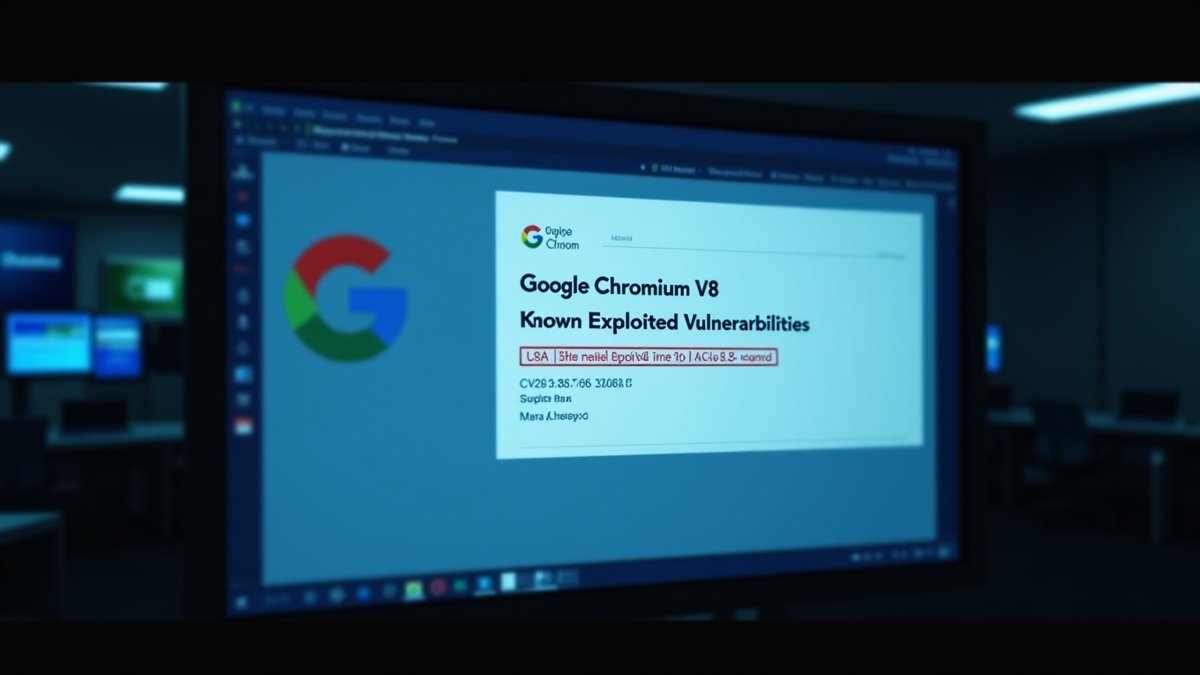 CISA adds actively exploited Google Chromium V8 flaw to KEV catalog, demanding immediate patching.